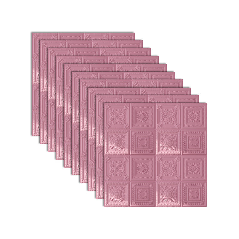 Rynx | Industrial 3D-Print Wall Shelf Bathroom Living Room Wall Panels Set of 10