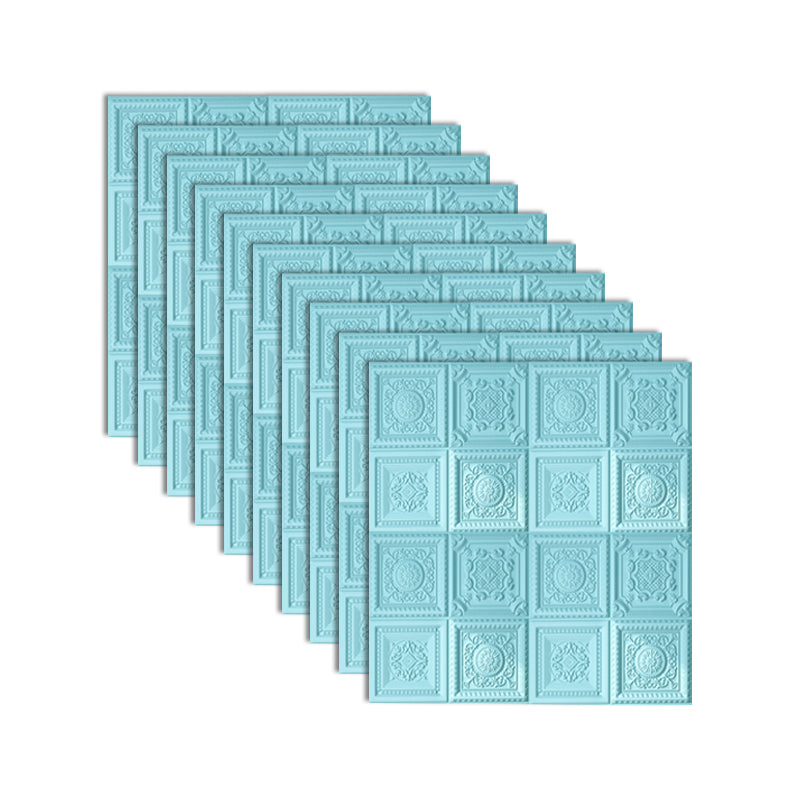 Rynx | Industrial 3D-Print Wall Shelf Bathroom Living Room Wall Panels Set of 10