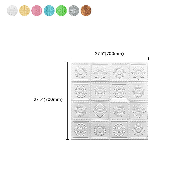 Rynx | Industrial 3D-Print Wall Shelf Bathroom Living Room Wall Panels Set of 10