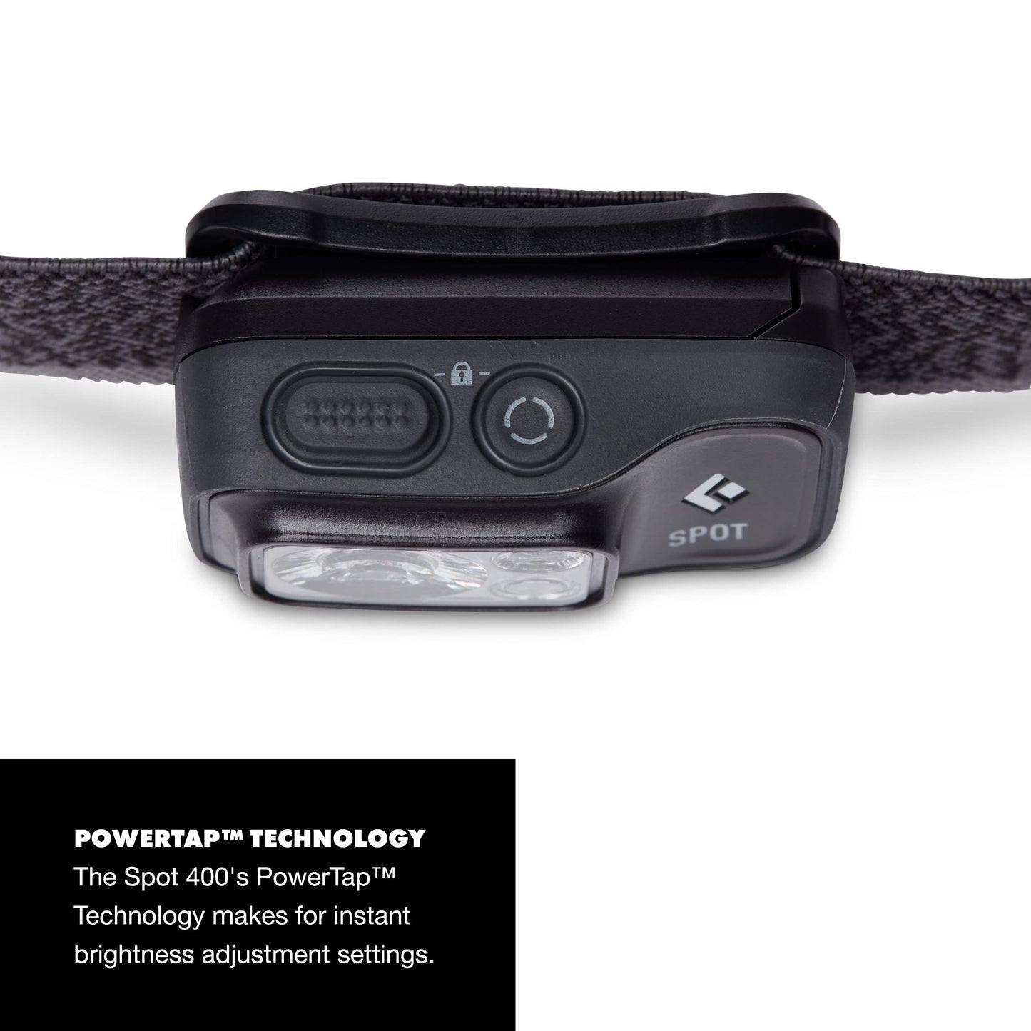 Rynx | Black Diamond Spot 400 Headlamp - Graphite, One size, Powerful LED for Outdoor Adventures