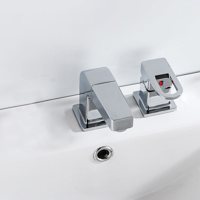 Rynx | Wall Mounted Faucet Brass Lever Handle Bathroom Faucet Hand Shower