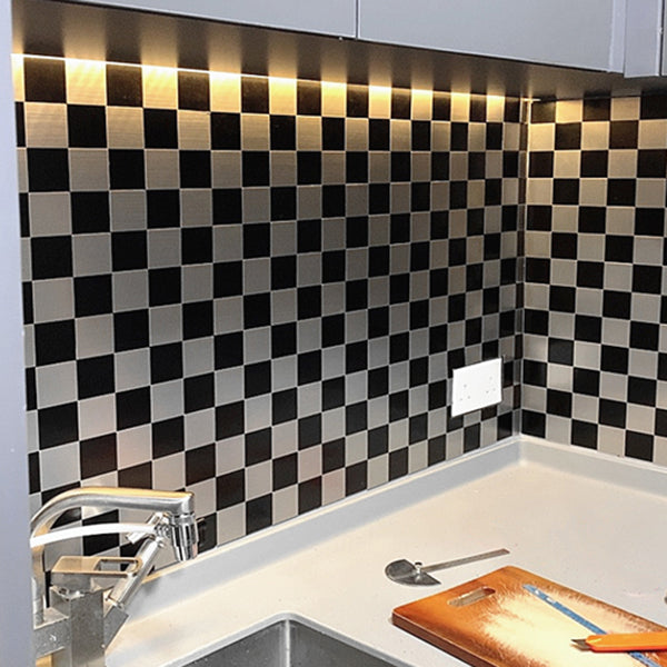 Rynx | Square Peel & Stick Mosaic Tile Waterproof Mosaic Tiles Wallpaper