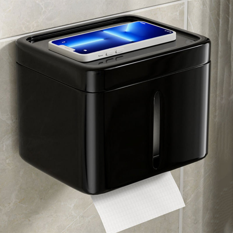 Rynx | Modern Bathroom Set Towel Bar Paper Holder Black Bathroom Accessory Set