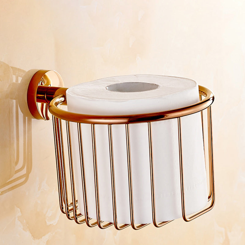 Rynx | 6-Piece Bathroom Accessory Set Vintage Brass Bathroom Hardware Set