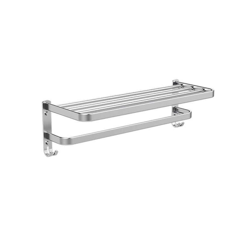 Rynx | 7-piece Bathroom Accessory Set Modern Aluminum Bathroom Set in Silver