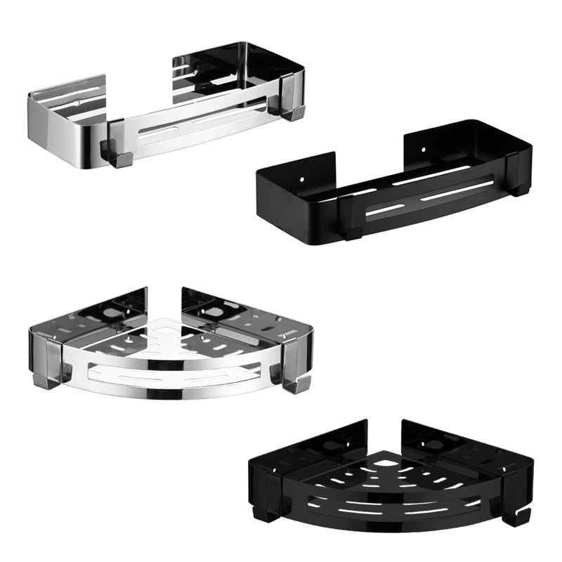 Rynx | Modern Stainless Steel Bath Accessory Set Rectangular & Triangular Bath Shelf