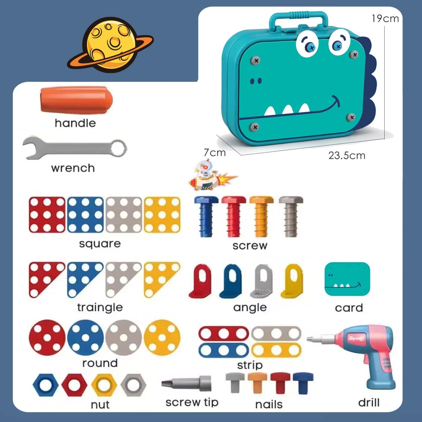 Rynx | Creative Toddler Toy Set - Develop Skills & Imagination