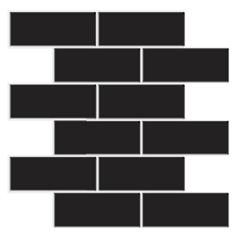 Rynx | Plastic Peel and Stick Tiles Subway Tiles Wallpapers for Kitchen and Bathroom
