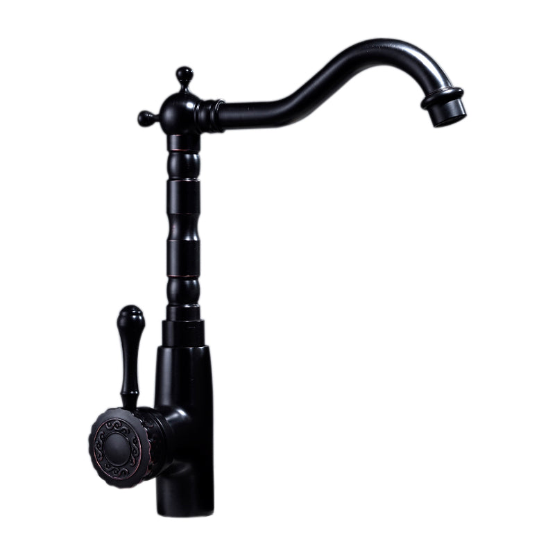 Rynx | Glam Style Basin Faucet with Swivel Spout and Lever Handle