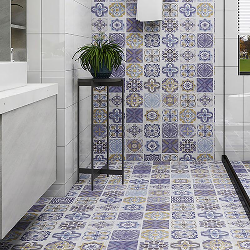 Rynx | Vinyl flooring Peel and Stick floral pattern wall and floor vinyl