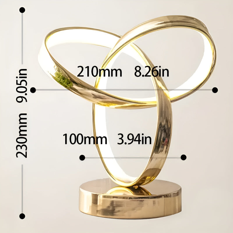 Rynx | Ring - slim, modern table lamp