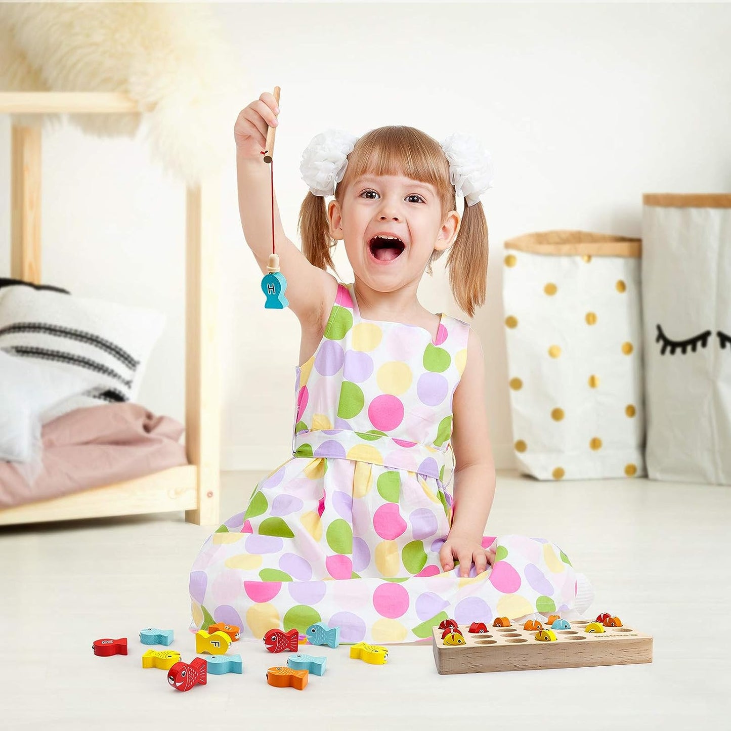 Rynx | Enchanting Magnetic Fishing Game - Educational Play Joy for Toddlers