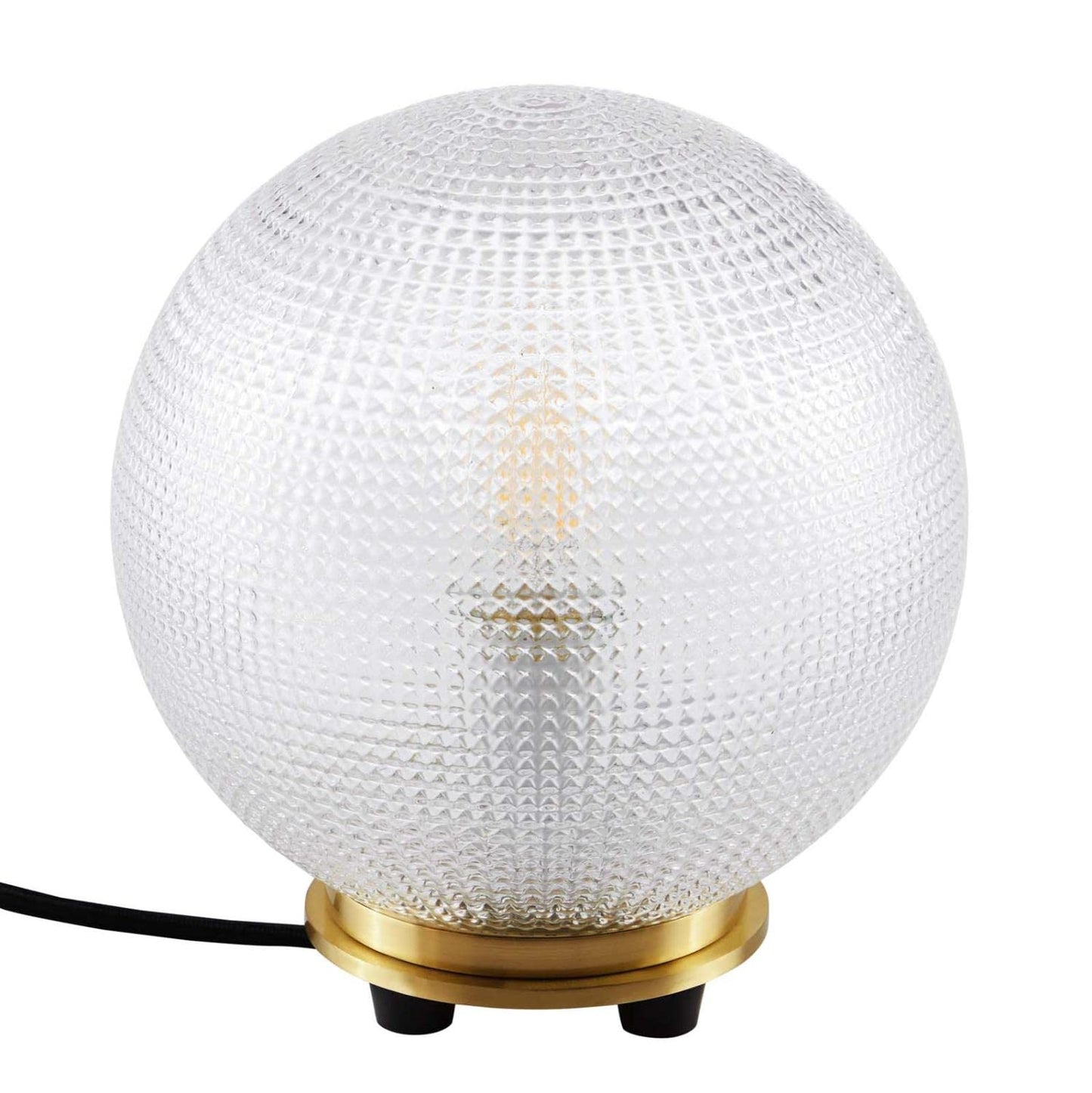 Rynx | Modway Destiny 1-Light Modern Glass Table Lamp in Satin Brass
