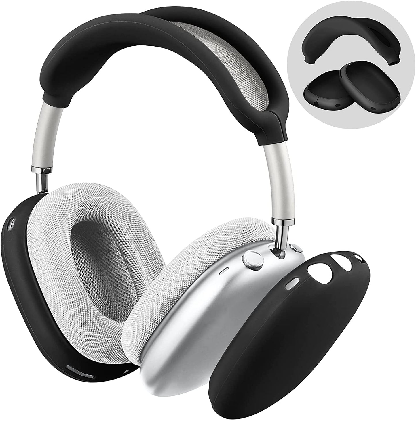 Rynx Max Headphones, Anti-Scratch Ear Cup Cover Black