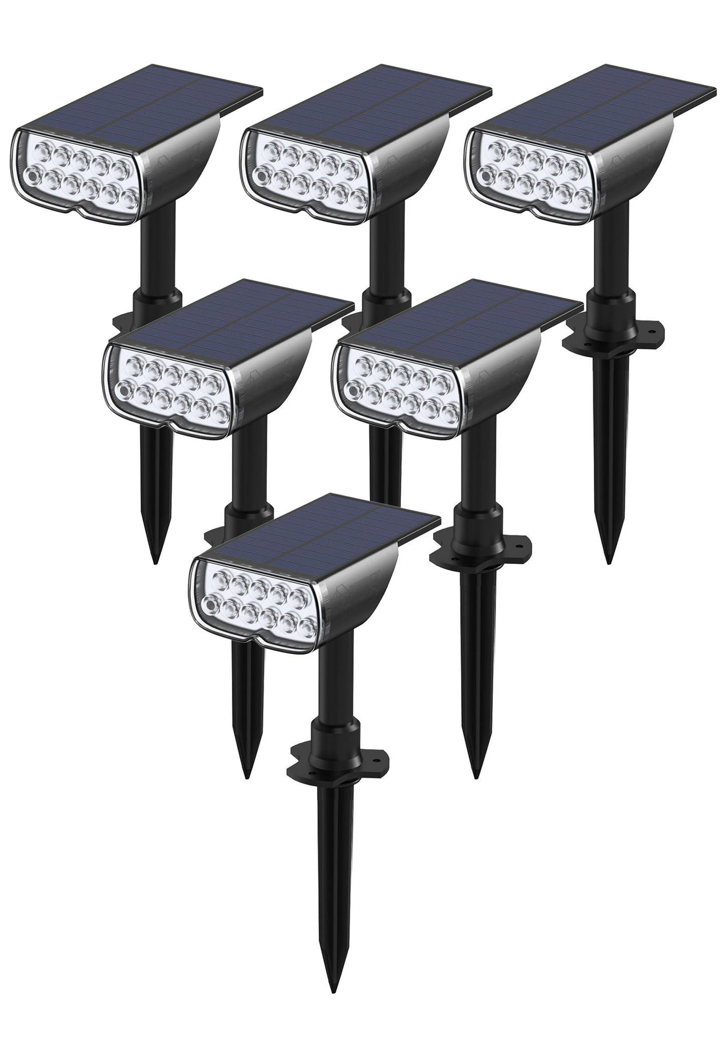 Rynx | Aidroit Solar Spotlight Outdoor Landscape Spotlights Ip65 Waterproof Solar Outdoor Lighting For Garden