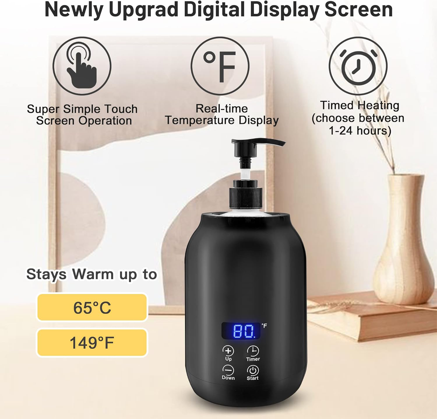 RYNX | portable electric massage oil warmer
