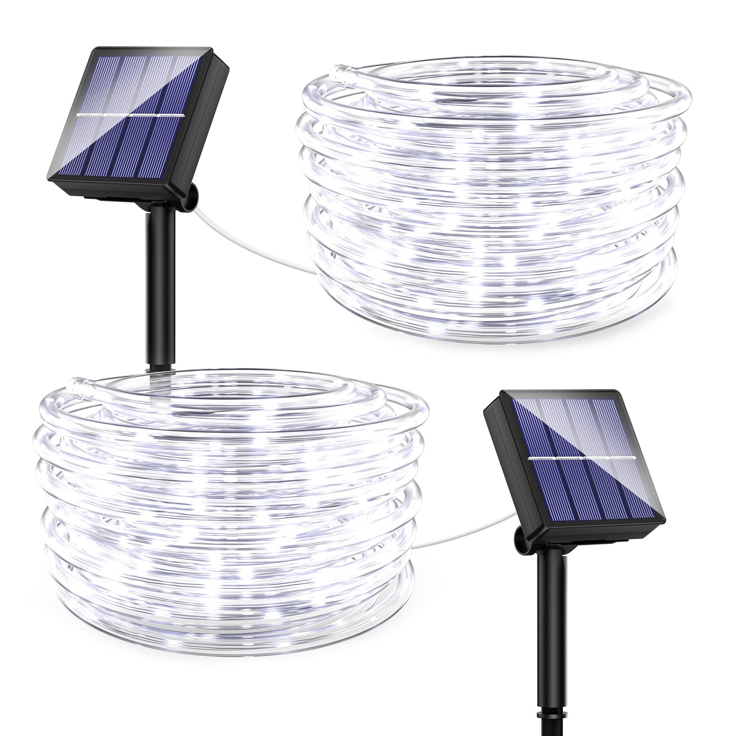 Rynx | Kerkoor 40Ft Sun Sail Light, 100 Led Waterproof Light Strands With 8 Modes For Outdoor Decoration