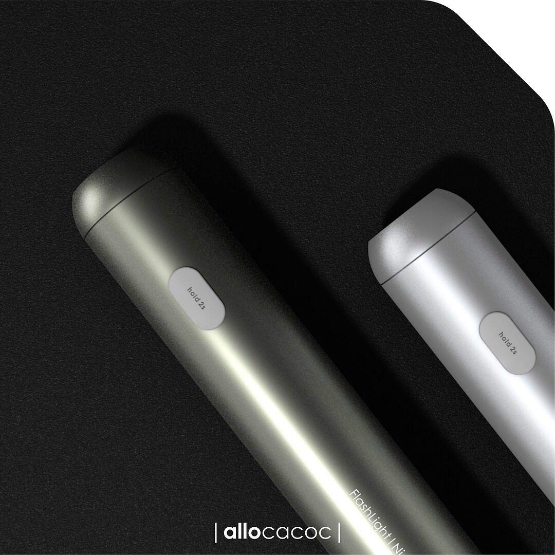 Rynx | Allocacoc Dimmable Led Clip-on Reading Lamp, Usb Rechargeable, Portable & Flexible Night Light