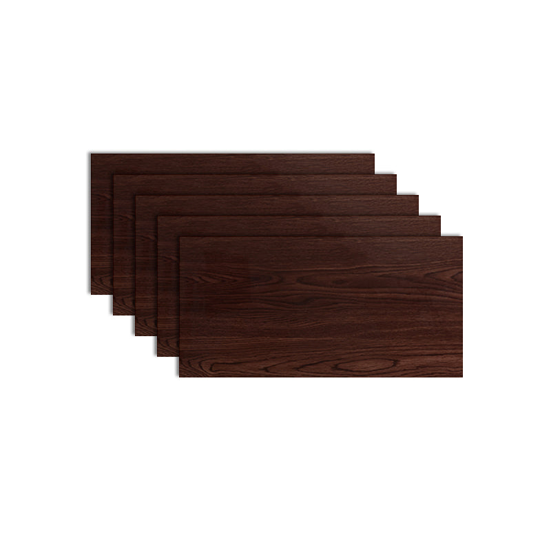 Rynx | PVC Wall Paneling Rectangle Waterproof Wood Look Wall Covering for the Living Room