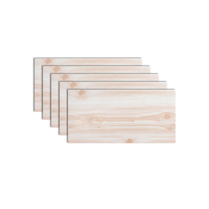 Rynx | PVC Wall Paneling Rectangle Waterproof Wood Look Wall Covering for the Living Room