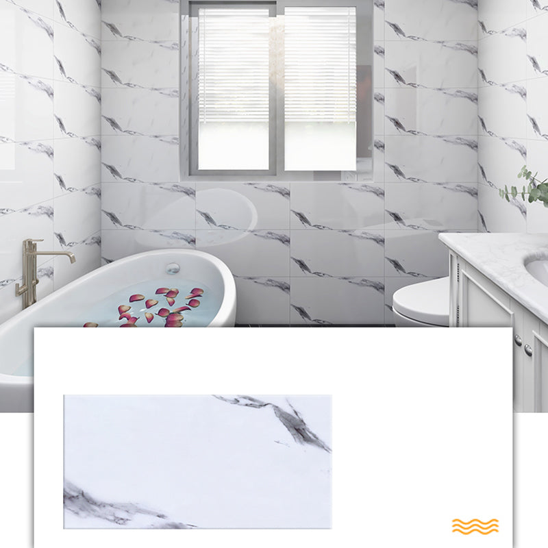 Rynx | PVC Rectangular 3-Pack 12" X 23" Peel & Stick Mosaic Tile Kitchen and Bath Backsplash