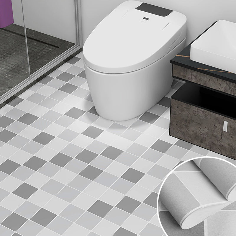 Rynx | Modern Vinyl Plank Flooring Porcelain Tile Look Self-adhesive PVC Flooring