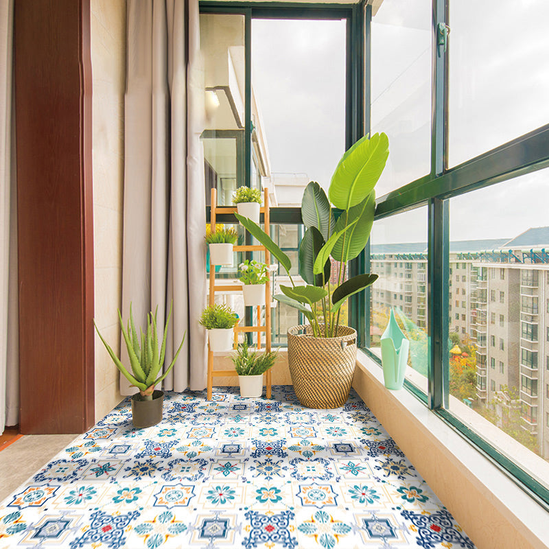 Rynx | Modern Vinyl Plank Flooring Porcelain Tile Look Self-adhesive PVC Flooring