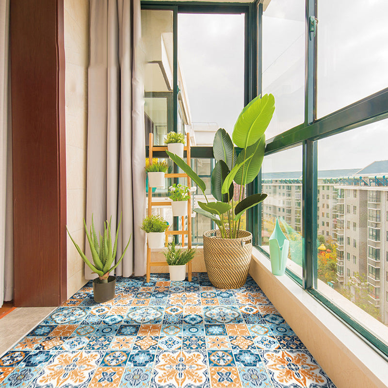Rynx | Modern Vinyl Plank Flooring Porcelain Tile Look Self-adhesive PVC Flooring