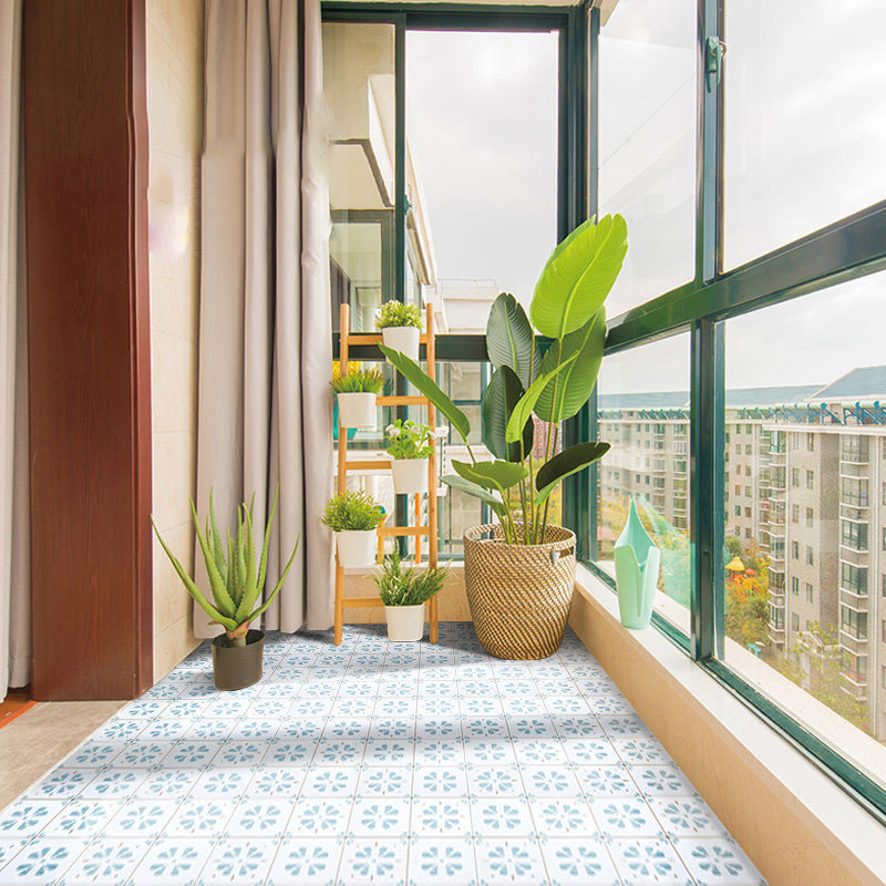 Rynx | Modern Vinyl Plank Flooring Porcelain Tile Look Self-adhesive PVC Flooring