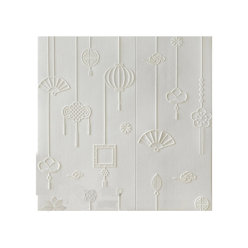 Rynx | Contemporary Wall Panels Self-Adhesive Waterproof Cartoon 3D Print Wall Covering