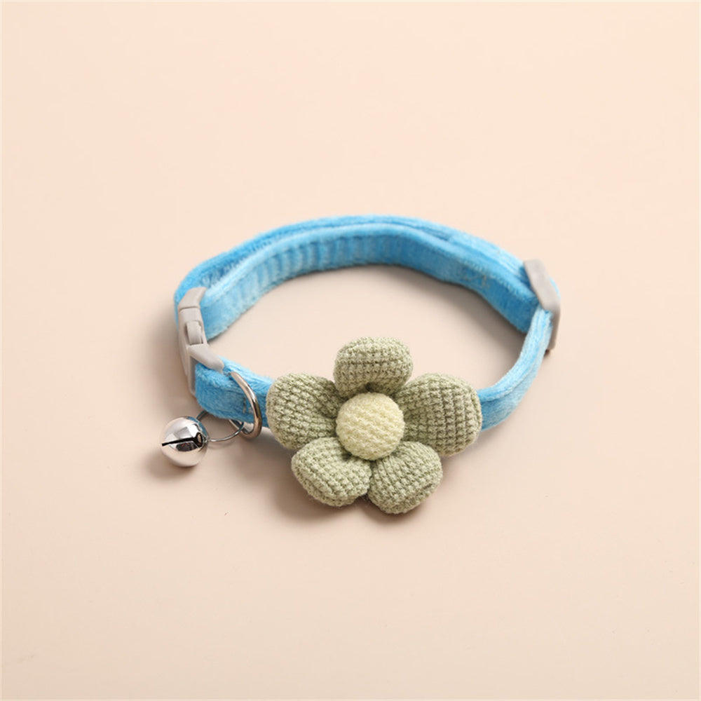 Rynx | Adjustable Cat Collar with Cute Flower and Bell