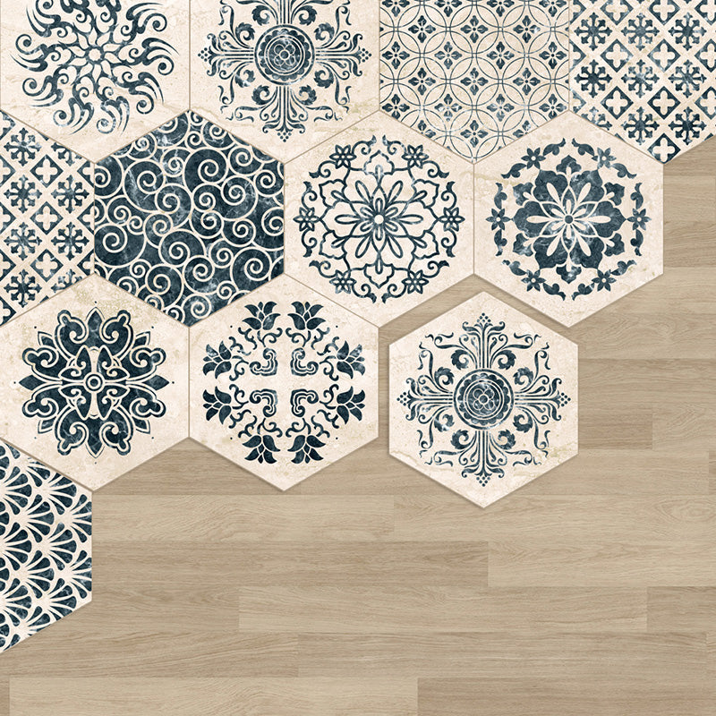 Rynx | Modern Vinyl Plank Flooring Peel and Stick Ceramic Print PVC Flooring
