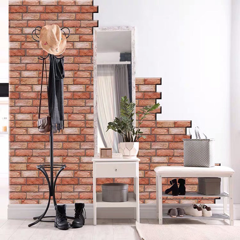 Rynx | Modern 3D Brick Wall Panel Peel and Stick Waterproof Wall Covering