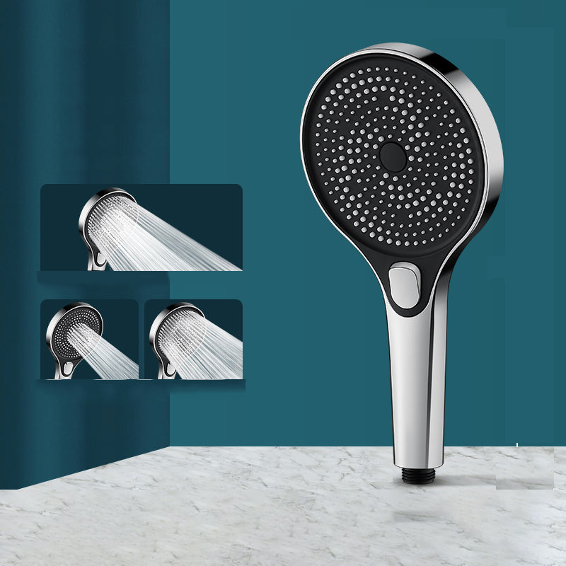 Rynx | Modern Round Hand Shower Adjustable Spray Pattern Wall Mount Hand Shower