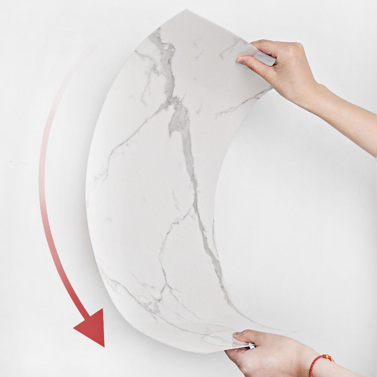 Rynx | Marbleizing Waterproof Tile PVC Single Peel & Stick Tile for Backsplash