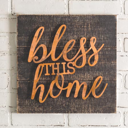 Rynx | Bless this home sign