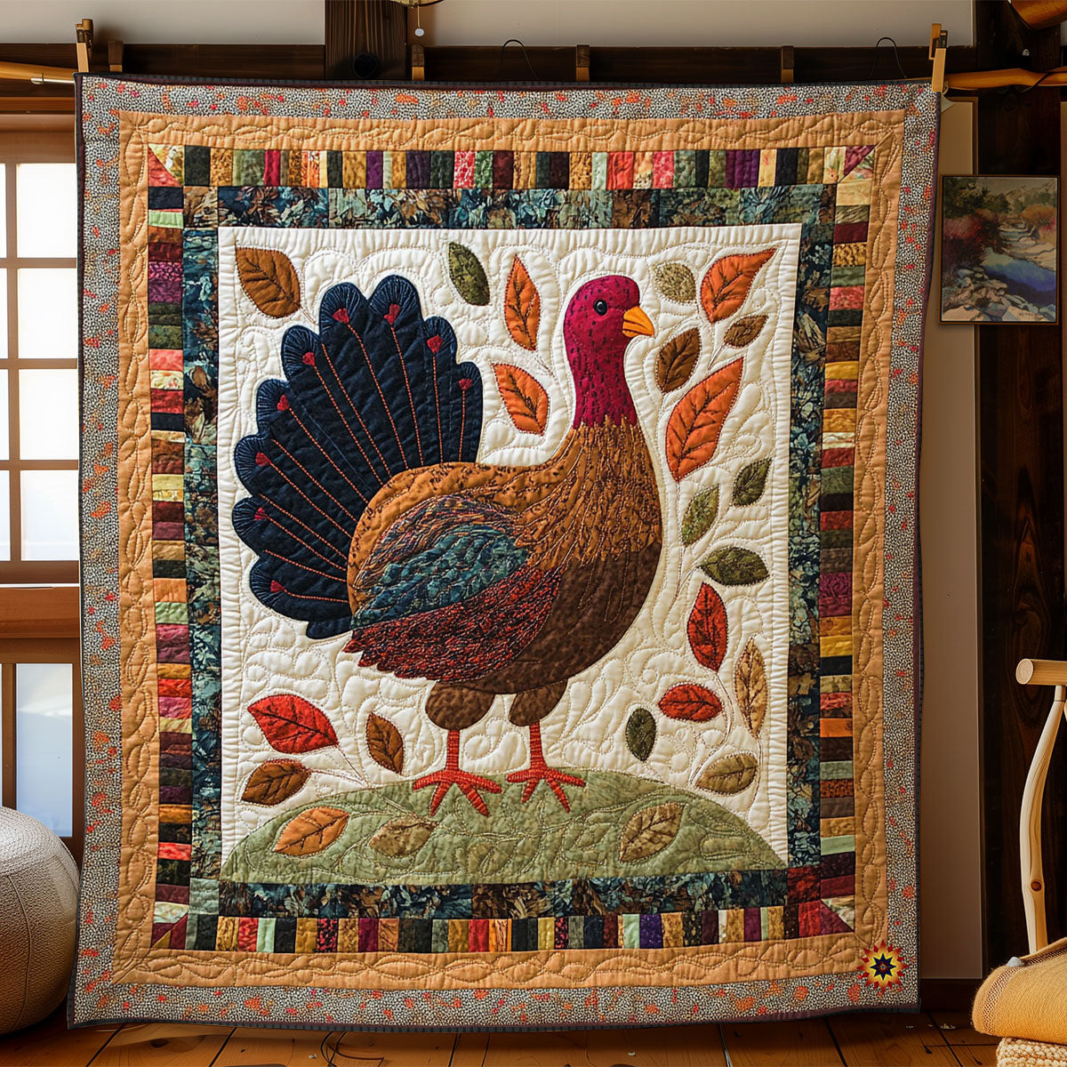 Rynx | Rustic Turkey Charm Quilt