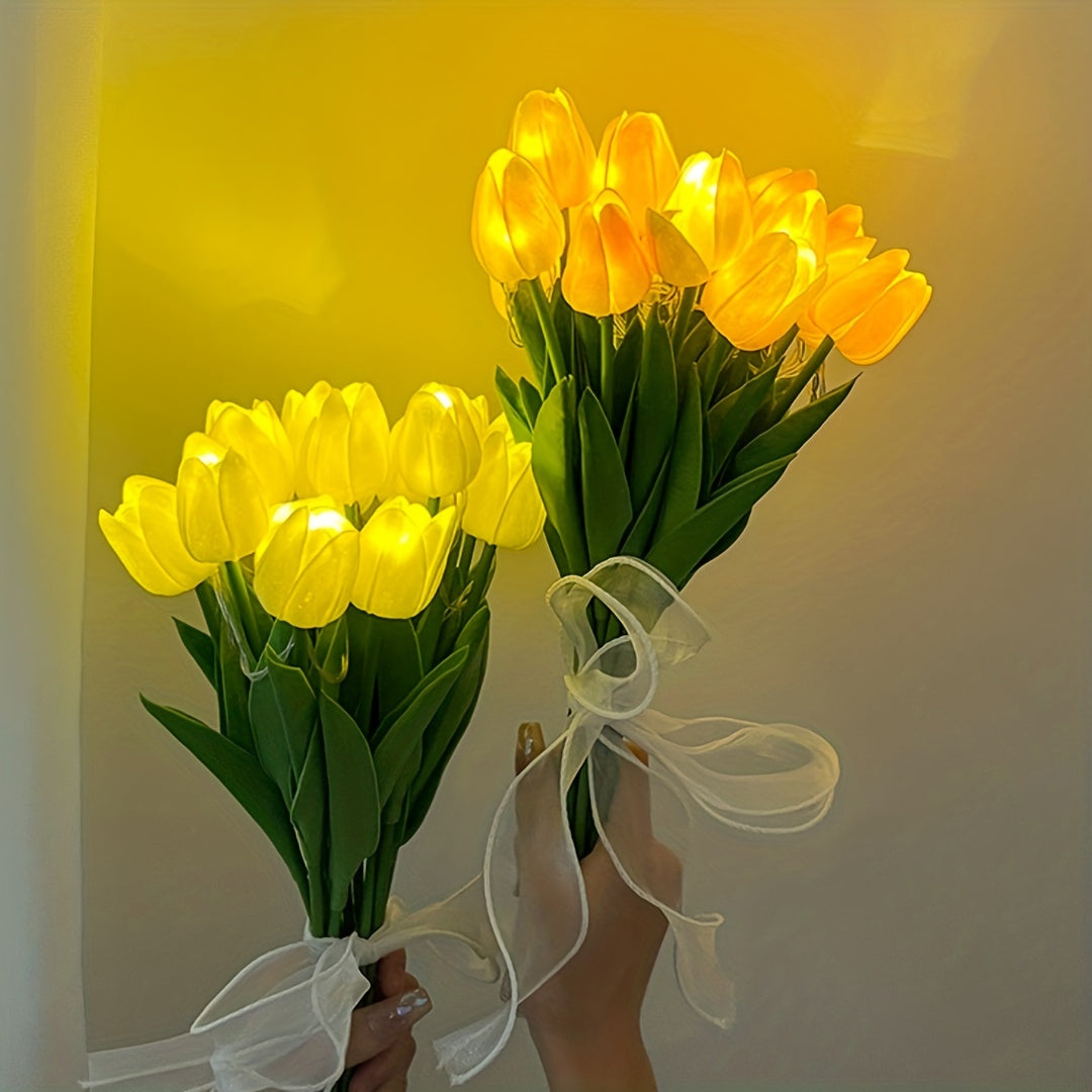Rynx | Tulip Lamp - LED Bouquet Night Light for Room Decoration