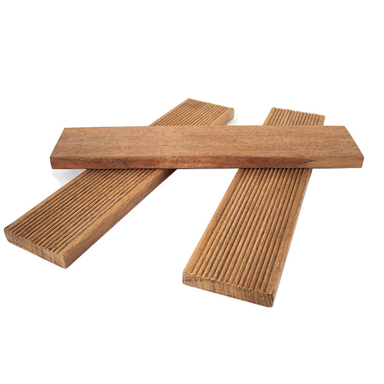 Rynx | Modern solid hardwood flooring Merbau wood side cladding for terrace