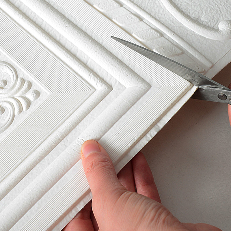 Rynx | Contemporary waterproof 3D wall strip veneer for peeling and sticking on interior walls