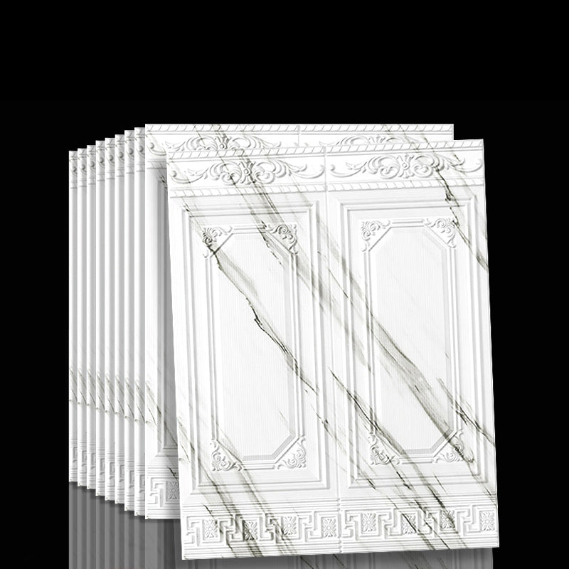 Rynx | Contemporary waterproof 3D wall strip veneer for peeling and sticking on interior walls