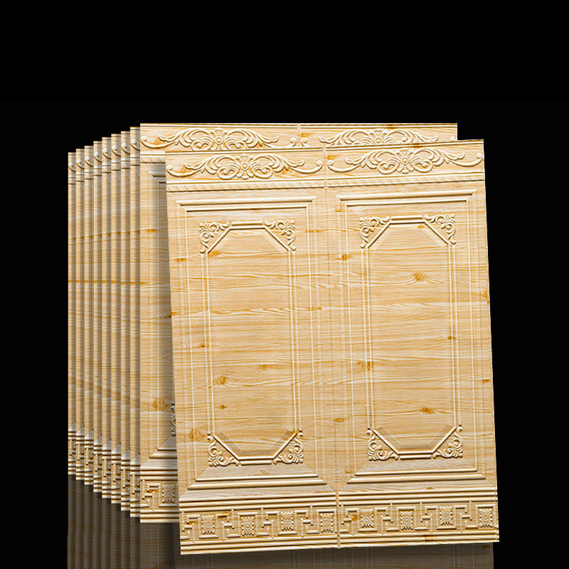 Rynx | Contemporary waterproof 3D wall strip veneer for peeling and sticking on interior walls