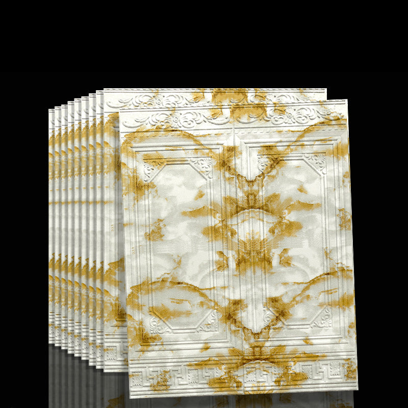 Rynx | Contemporary waterproof 3D wall strip veneer for peeling and sticking on interior walls