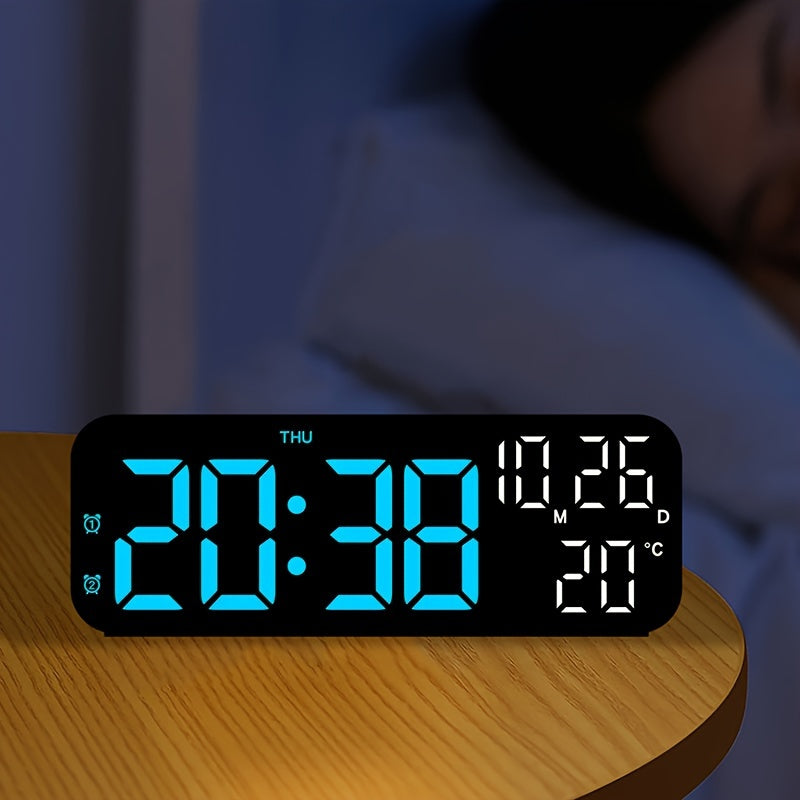 Rynx | DeskTime - Digital USB Desk Clock with Date and Temperature Display
