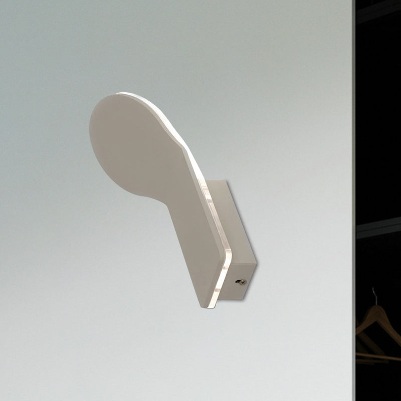 Rynx | Bend Wall Lamp Modern Style Aluminum LED White Surface Wall Lamp in White/Natural/Warm Light