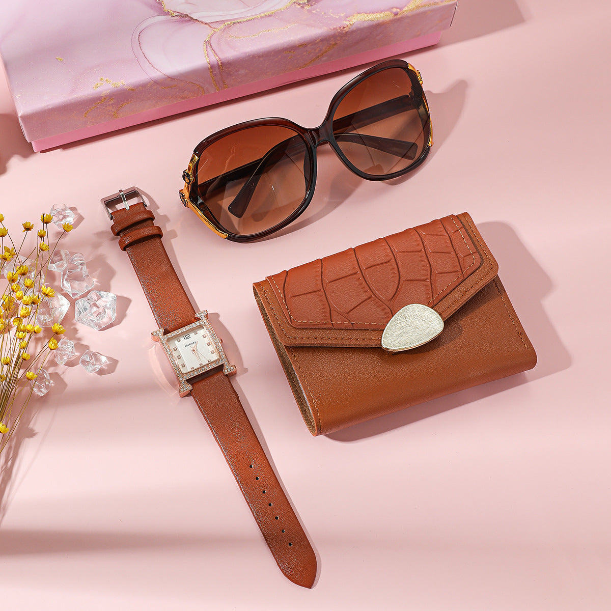 Rynx | Household Fashion Good Sunglasses Wallet Women's Gift Set