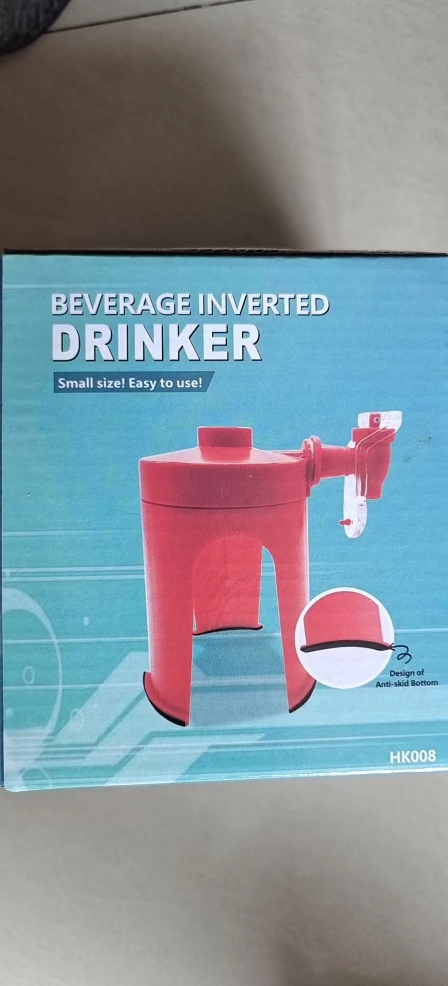Rynx | Water Jug Soda Beverage Dispenser Bottle Coke Upside Down Drinking Water Distributor Gadget Party Home Bar Kitchen Gadget