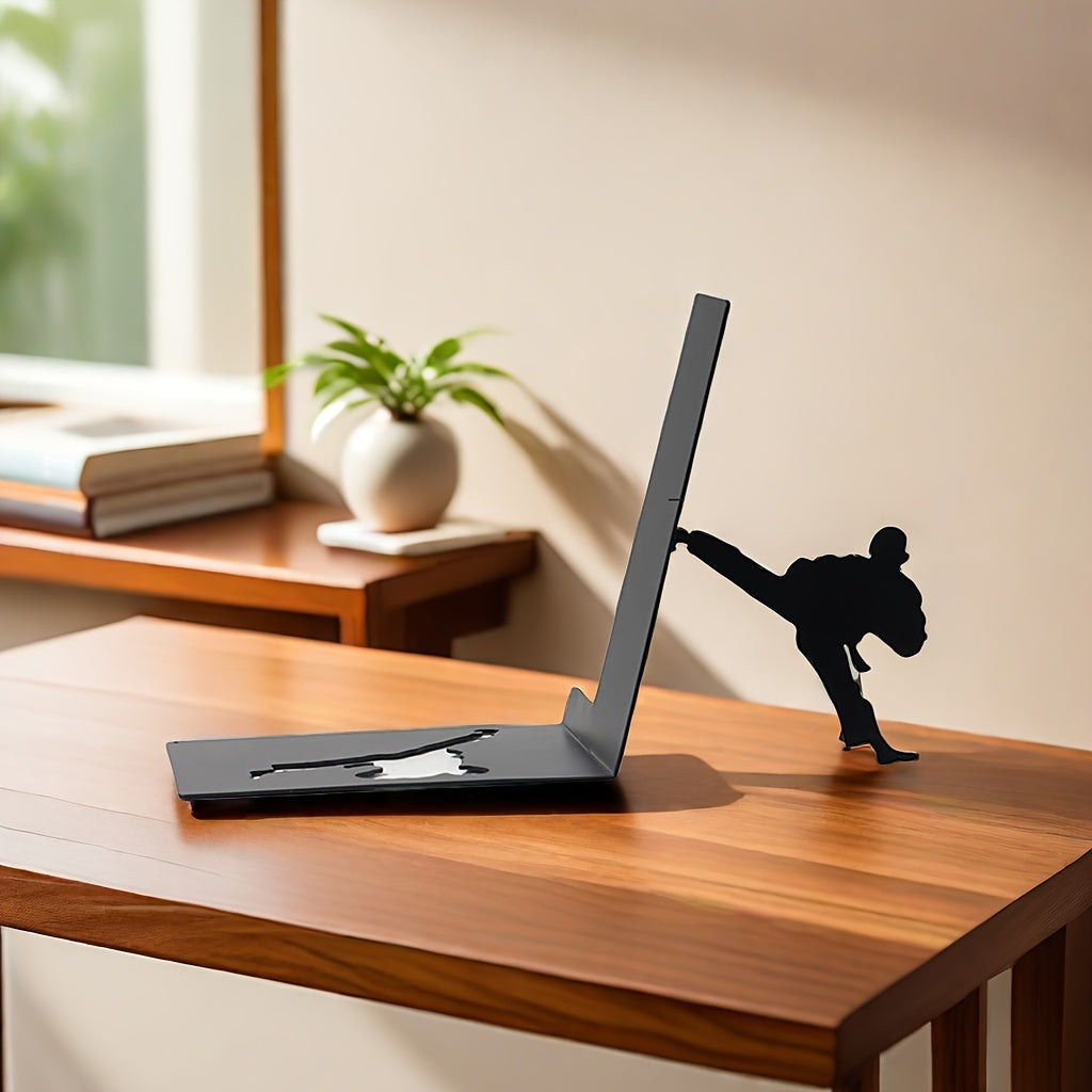 Rynx | IronHold - Simple Cast Iron Bookend - Ideal Gift for the Home