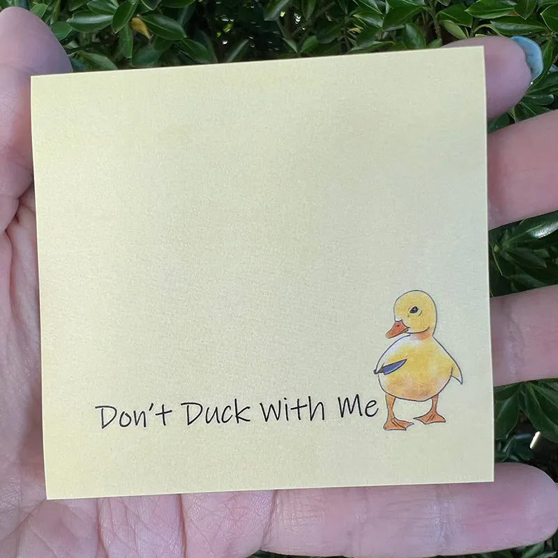Rynx | Funny, cheeky sticky notes with duck