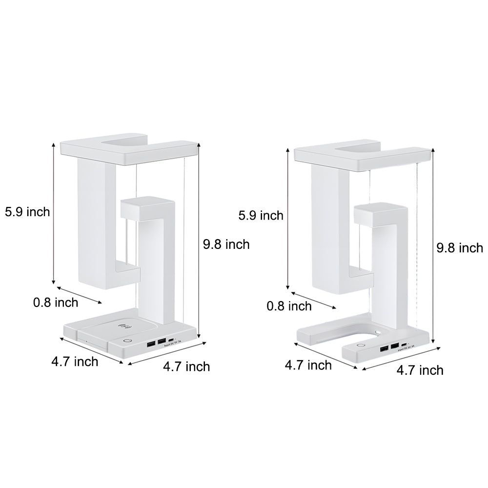 Rynx | Eclipse Aura - Floating Table Lamp with Wireless Charger